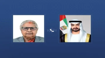 رئيس الدولة ورئيسة وزراء نيبال يبحثان التصعيد العسكري هاتفياً